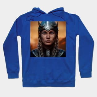 Viking Shield Maiden Hoodie